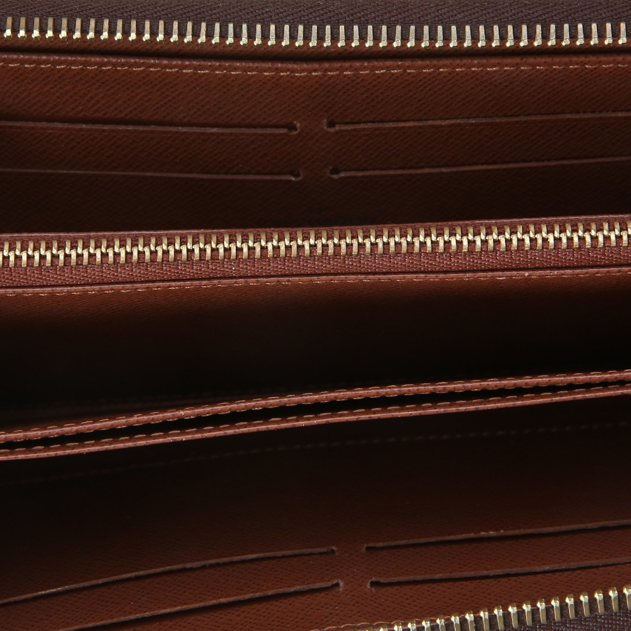 LOUIS VUITTON(USED)루이비통 모노그램 지퍼 장지갑